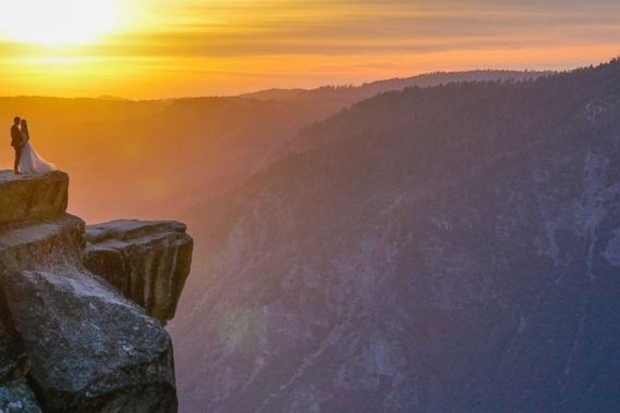 Geheimnisvolles Paar auf atemberaubendem Yosemite-Sonnenuntergangfoto fotografiert identifiziert – ABC News